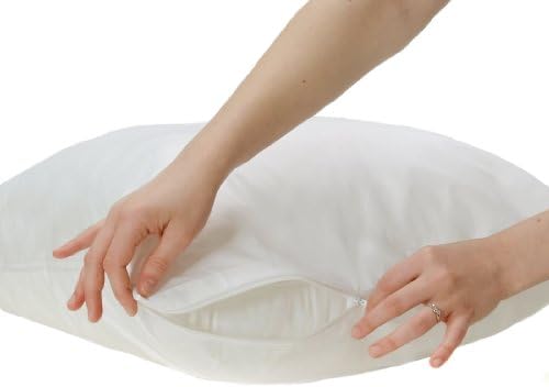 Bed Guard Ultimate Hypoallergenic Bed Bug Proof Zippered Waterproof Pillow Protector, Queen