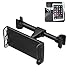 Price comparison product image iPad Holder for Car Headrest, Spessn Car Seat Mount Universal Tablet Holder With 360 Degree Rotation for iPad mini, iPad Air, Samsung Galaxy Tabs, iPhone 5 / 6 / 7 / 8 / Plus / iPhone X and Other Devices (Black)