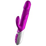 Weitgehend Massagegerät Vibrator aus Vollsilikon for100% Wasserdich 360-Grad-Dre