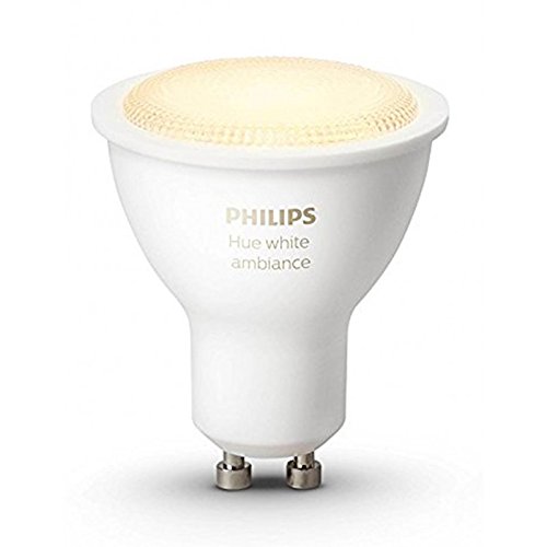 Preisvergleich Produktbild Philips Hue 1 Leuchtmittel Ambiente weiß GU10