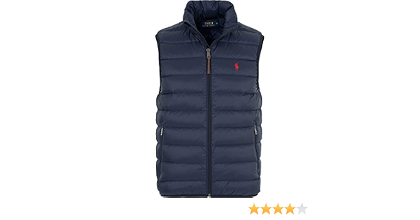 Ralph Lauren – Gilet piumino blu navy Navy Medium : Amazon.it: Abbigliamento