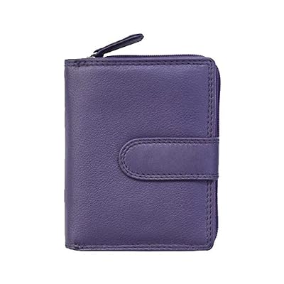 Prime Hide Alva Petit portefeuille en cuir souple pour femme, violet (violet) - 480Purple