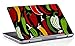 Produktbild RADANYA Chili-Gemüse Digital Gedruckt Laptop Haut Abdeckung Schwarz Kunst Aufkleber Passt 14,1 Zoll Bis 15,6 Zoll