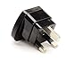 Produktbild Wenger Geerdeter Adapter Stecker - GB, Irland, Hongkong, Singapur Reiseadapter, Schwarz