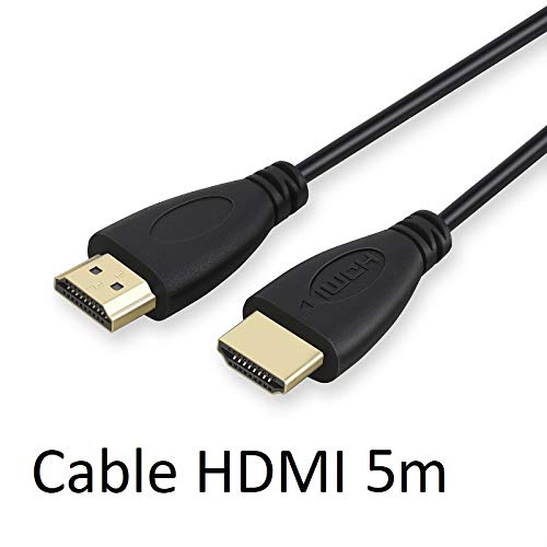 Preisvergleich Produktbild Shot Case 33181 HDMI-Kabel, männlich, 5 m, Schwarz