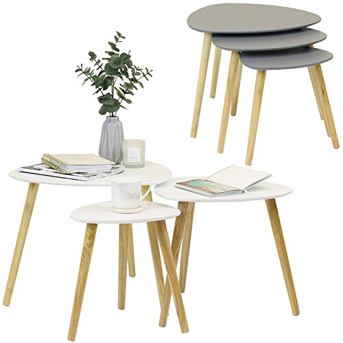 Preisvergleich Produktbild Hartleys 3er-Set Retro-Tische