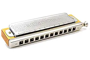 Hohner M27001X C-Harmonica, Silver
