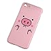 Produktbild Coolmi Pink Pig Hard PC Schlanke Dünne Gummi Stoßstange stoßfeste Gehäuseabdeckung für iPhone 5 5S SE 6 6S 7 8 Plus (Für iPhone 7 Plus 8 Plus)