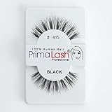 100% Human Hair False Lashes by PrimaLash Professional STYLE 415- Handmade Strip Lashes