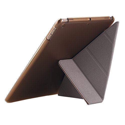 Neues iPad 2017 iPad 9.7 Zoll Hülle, Snewill Ultra Slim leichte Smart Case Fold Stand mit Auto aufwachen / Schlaf Funktion, Microfiber Futter, Hard Back Cover für Apple neue iPad 9.7-Gold - 6