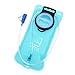 Produktbild elecfan 2 Liter Trinkblase mit Schlauch, Outdoor Sports Fahrrad Camping Klettern Wasser Taschen für Outdoor-Radfahren, Wandern, Laufen, Camping, Walking (Blau)