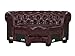 Produktbild Massivum Chesterfield Sofa Modul Ecke Zusammensetzbar, Leder, rot, 118 x 172 x 79 cm