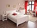 Produktbild expendio Schlafzimmer Marla 6 Kiefer weiß Bett 160x200 Kommode 2X Nachttisch Schubkastenkommode Jugendzimmer
