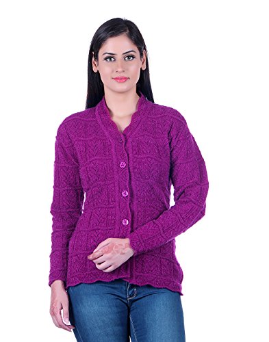 eWools womens / Ladies / Girls woolen winter wear cardigan (Self Design) RS.948 (63.00% Off) - Amazon