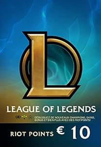 League of Legends €10 Carte-cadeau prépayée (1380 Riot Points): Amazon ...