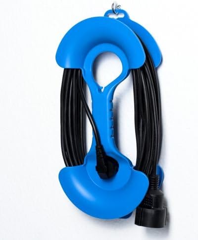 Vid Cable Dumbbell with 15 m Cable Clever Store Extension Cable Blue