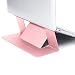 Produktbild XLGX Komfortabler, unsichtbarer Laptopständer integriert nahtlos Ihren Laptop für das Arbeiten im Büro (Rosa)