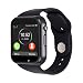 Produktbild Kivors® Bluetooth Smart Armbanduhr mit Sim Card Slot GSM Sport Watch Activity Tracker mit Pedometer Smart Gesundheit Armbanduhr Handy für Android / IOS Smartphones (Schwarz)