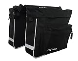 Mobina Waterproof Exclusive Rear Pannier Cycling / Bicycle / Trunk / Carrier / Rack Bag - Black