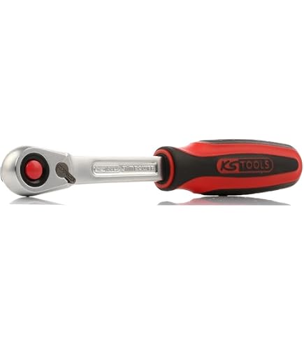 KS Tools 922.1503 Ratsche Multifunktions Ultimate 1/4" – Kompakte Ratschenschraubendreher Für Präzises Arbeiten
