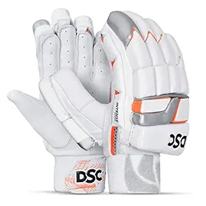 DSC Intense Speed Leather Cricket Batting Gloves (Mens, Right)