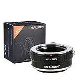 Der Adapter sitzt passgenau sowohl am Objektiv, als auch an der Kamera ohne zu wackeln.
