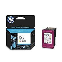 HP 123 Tri-color (Cyan, Magenta, Yellow) Original Ink Advantage Cartridge - F6V16AE