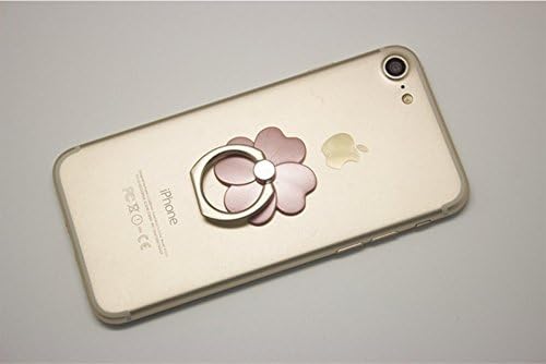 Lucky grass Cell phone holder, 1 Pack Universal Smartphone Ring Grip Stand Car Mounts for Iphone, Ipad, Samsung HTC Nokia Smartphones, Tablet.