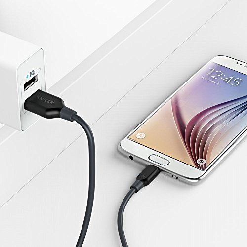 Anker PowerLine [Pacco da 5] Cavi Micro USB - Il Cavo PiÃ¹ Veloce e PiÃ¹ Resistente al Mondo [Lunghezze Assortite], per Smartphone Android Samsung, Nexus, LG, Motorola e altro ancora