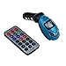 Produktbild Auto MP3 Player, ulanda-eu LCD Wireless FM Transmitter Auto-Kit MP3-Player Unterstützung USB SD MMC Slot Blau