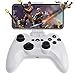 Produktbild QKa MFI-zertifizierter Gamepad-Controller für iPhone - Gamepad-Controller für iPhone XS, XR X, 8 Plus, 8, 7 Plus, 7 6S 6 5S 5, iPad, iPad Pro Air Mini, Apple TV,Weiß
