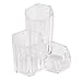Generic Clear Acrylic Lipstick Makeup Brushes Holder Jewelry Display Box Cosmetic Drawers Case Organizer Rack Stand - 9 Different Types - F RS.670.00