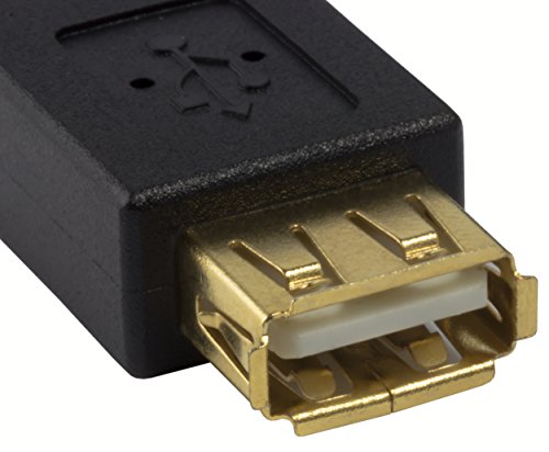 mumbi USB Verlängerung – USB 2.0 Verlängerungskabel A/A 2 Meter / USB A Stecker an USB A Kupplung - 5