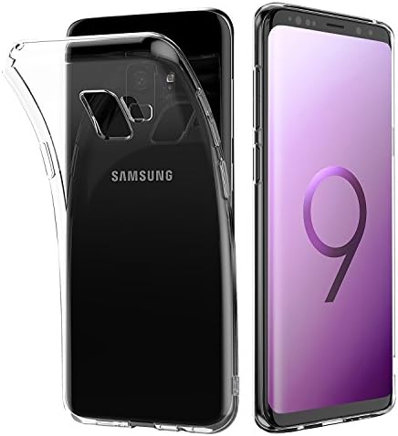 Galaxy S9 Case, Clear HD Bumper Case HZRICH[Drop Protection] Soft TPU Silicon Case Cover [Anti-Scratch]Crystal Gel Protective Case Premium Clarity Skin for Galaxy S9 2018-HD Transparent(5.8inch)