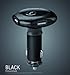Produktbild FM Transmitter fusiontech® Bluetooth MP3-Player FM Transmitter Auto Freisprecheinrichtung KFZ Kit Ladegerät Unterstützt SD Card/USB für iPod iPhone 5 5S 5 C 4S 4 iPad Samsung Galaxy S5 S4 S3 Note 3 2 HTC One M8 Sony Xperia Motorala Nokia Smartphones