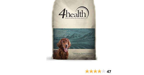 4health original salmon & potato formula adult dog food