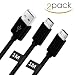 Produktbild Micro usb kabel 1M Nylon [2 Pack],Ladekabel für Huawei Mediapad t3 7/8/10/m3,ZTE Blade V9, V8 Lite,V7,V7 Lite,L7,L5,L3/Axon Mini,BlackBerry Priv/Leap/Passport,Cubot R11/X18 Plus,2.4A Datenkabel/Schnellladekabel 1M*2