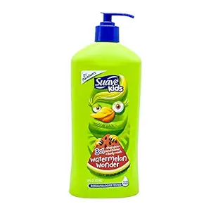 Suave Kids 3in1 Shampoo + Conditioner + Body wash Watermelon Wonder - 532 (18oz)