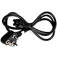 LT Lappy Top Mickey Mouse Socket 3 Pin 1.8 Meter Ac Power Cable/Cord Compatible with Acer Asus Hp Sony Samsung Xiaomi RedmiBook 15 Fujitsu Intex Hcl Lg Wipro IBM Micromax Dell Lenovo Toshiba Laptops