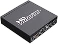 SCART+HDMI vers HDMI+HDMI Convertisseur - signal de Format 480I(NTSC)/576I(PAL) vers signal HDMI output 720P/1080