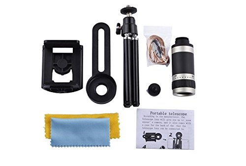Universale Zoom 8 x per telefono cellulare con supporto per Telescopio-Supporto universale per Smartphone (8 x, obiettivo)
