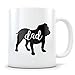 Produktbild Bulldog Dad Mug Cute Gift for Men or Boy Dog Lovers Best Pet Coffee Cup for English or American Doggy Owners