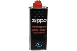 Eva Shop® Original Zippo Premium Feuerzeugbenzin - 125ml Benzin für Sturmfeuerzeug, Feuerzeuge, Feuerstarter UVM.