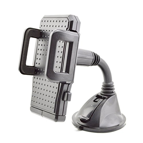In Car Best Mobile Holder for Apple Iphone 8 / 7 / X and Samsung S8 S7 HTC, Nokia, Blackberry, Nexus size 135mm Long