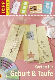 Preisvergleich Produktbild Karten für Geburt & Taufe, m. CD-ROM.