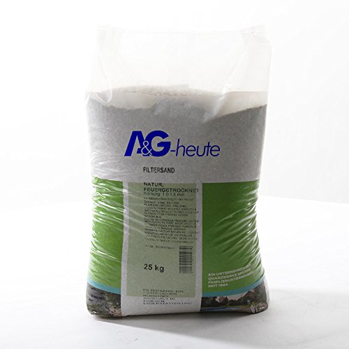 25kg Filtersand 1.0-1.6 mm Poolfilter Quarzsand für Sandfilteranlage - 2