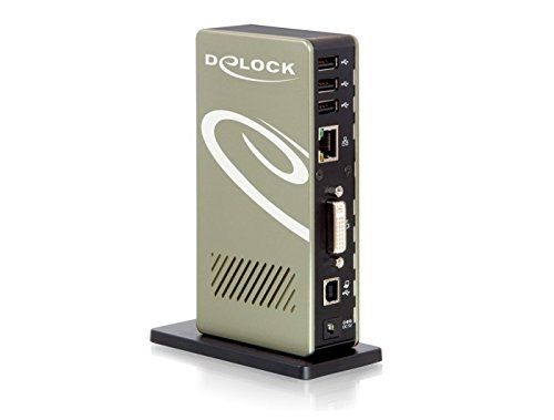 DELOCK Portreplikator USB2.0 mit LAN+DVI