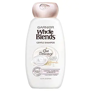 Garnier Whole Blends Gentle Oat Delicacy Shampoo for Sensitive Scalp (12.5 Fl. Oz)