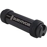 Corsair Flash Survivor Stealth v2 32GB USB-Speicherstick (USB 3.0, robust, wasserabweisend) schwarz