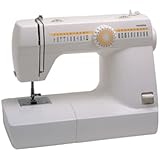 Toyota máquina de coser 21 Puntos cu27 blanco/naranja